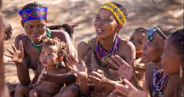 Khoisan people SA